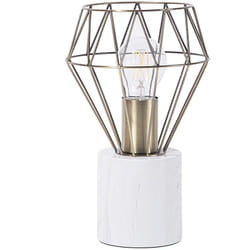 Beliani - Lampada da tavolo in ottone Mooni