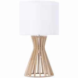 Raffinata lampada da tavolo in stile scandinavo. Decora ogni stanza con questa preziosa illuminazione ambientale. Realizzata  ...