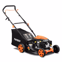 FUXTEC FX-RM4646ECO tagliaerba Tagliaerba a spinta Benzina Nero, Arancione - Vista aggiuntiva 4