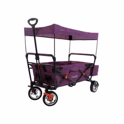 Carrello pieghevole FUXTEC FX-CT500 con tettuccio apribile " NUOVO" carrello pieghevole FUXTEC con tettuccio parasole, tasca  ...