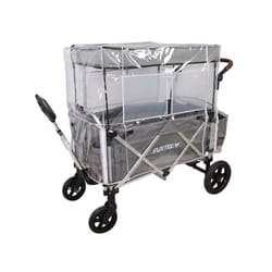Fuxtec - Copertura antipioggia / Parapioggia trasparente per carrelli pieghevoli CTL900 protezione aria inverno