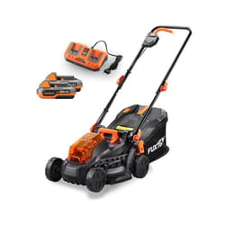 Rasaerba - tagliaerba a batteria 40V 2x20V 33cm di taglio Fuxtec E1RM20 set 2 batterie e caricatore