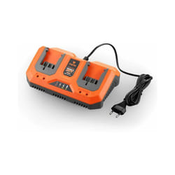 Fuxtec - Caricabatterie caricatore doppio 20V 2.4A E1LG3A