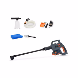 Informazioni sul prodotto " idropulitrice a batteria 20V FX-E1HDR20 set con batteria e caricatore FUXTEC Pistola Idropulitric ...