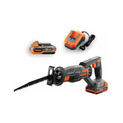 Fuxtec - Seghetto alternativo/ a gattuccio a batteria 20V FX-E1SS20 Set con Batteria 2Ah e Caricatore 2,4 a