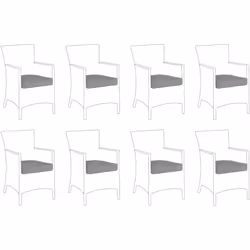 Set di federe aggiuntive per set ITALY. Questo set di 8 federe per cuscini di seduta è l'ideale per rinnovare il tuo arredame ...