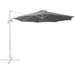 Ombrellone da giardino antracite/bianco ø 300 cm Savona