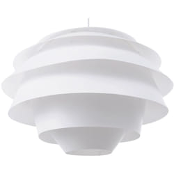 Lampadario in Plastica Bianca Paralume Forma di Fiore Cameretta Bambini Congo