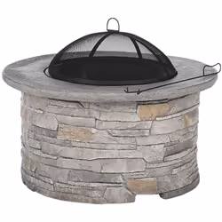 Focolare da giardino in stile retrò . Questo bellissimo focolare in stile retrò funziona sia come un elemento decorativo per ...
