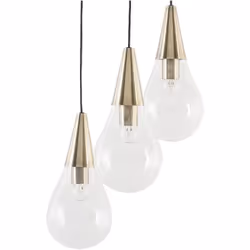 Elegante lampada a sospensione a 3 punti luce. Questo elegante lampadario è perfetto per il soggiorno, la sala da pranzo, l'i ...