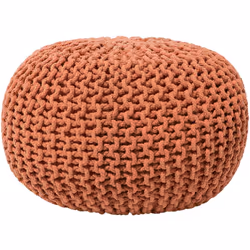 Moderno poggiapiedi sferico. Apri le porte alla classe e all'eleganza con questo prezioso e versatile pouf. Realizzato in sof ...
