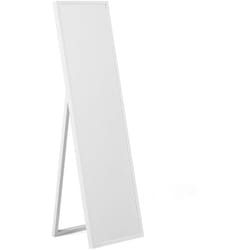 Specchio da terra con cornice bianca 40 x 140 cm Torcy