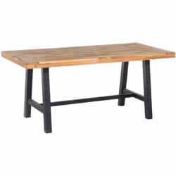Bellissimo tavolo in legno di acacia. Questo tavolo da giardino è la scelta perfetta per stare all'aperto. Realizzato in legn ...