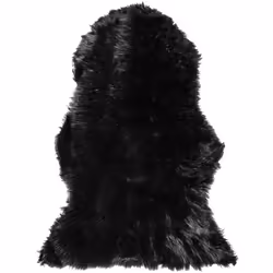 Pelle sintetica di pecora in colore nero. Rendi ancora più accogliente la casa con questa morbida pelle di pecora. Realizzata ...