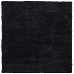 Tappeto shaggy nero 200 x 200 cm Demre