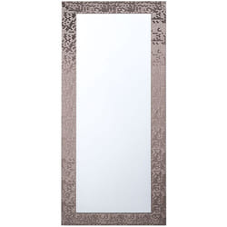 Beliani - Specchio da parete in marrone 50 x 130 cm Marans