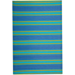 Beliani - Tappeto da esterno azzurro 120 x 180 cm Alwar