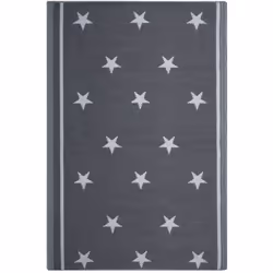 Resistente tappeto per ogni ambiente dal design a stelle. Porta la classe sia in casa che fuori, con questo tappeto dal desig ...