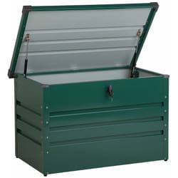 Beliani - Cesta da giardino in acciaio verde scuro 100 cm Cebrosa