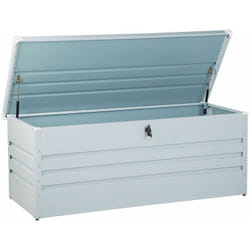 Beliani - Cesta da giardino in acciaio grigio chiaro 165 cm Cebrosa