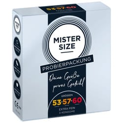 MISTER SIZE 4260605480584 Preservativo 3 pz Liscio