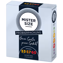 MISTER SIZE 4260605480584 Preservativo 3 pz Liscio - Vista aggiuntiva 3