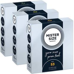 Mister Size *Pacchetto da provare S* (47mm, 49mm, 53mm) 9 pz Preservativi