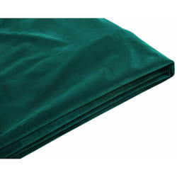 Beliani - Fodera Letto in Velluto Verde Scuro Rimovibile e Lavabile 160 x 200 cm Fitou