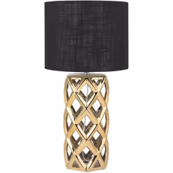 Elegante lampada da tavolo. Aggiungi un tocco moderno a ogni stanza con questa versatile lampada. Caratterizzata da un design ...