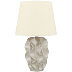 Beliani - Lampada da tavolo color oro 46cm Allika