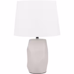 Lussuosa lampada da tavolo. Porta un tocco minimalista in ogni stanza con questa lampada in stile scandinavo. La base in cera ...