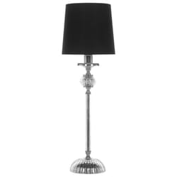Beliani - Lampada da tavolo nera Kubena