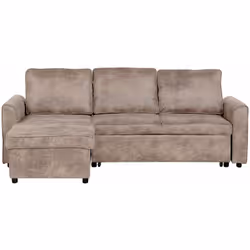 Comodo divano angolare con contenitore. Porta la classe e l'eleganza in soggiorno con questo divano angolare dal design moder ...