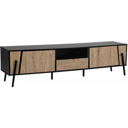 Mobile tv in color legno e nero Blackpool
