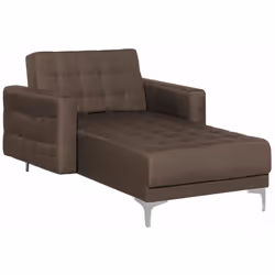 Chaise longue reclinabile in tessuto resistente. Apri le porte all'eleganza con questa chaise longue di altissima qualità. Gr ...