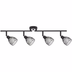 Bellissima lampada da soffitto con 4 paralumi decorativi. Apri le porte alla praticità e allo stile con questa innovativa pla ...