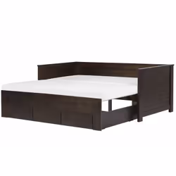 Letto singolo e matrimoniale con contenitore. Questo letto con rete a doghe combina perfettamente stile e funzionalità. Reali ...
