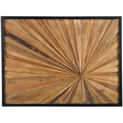 Decorazione da parete in legno 80 x 60 cm merida