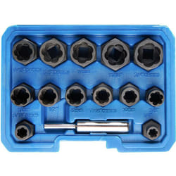 Kunzer - 7SA14.1 Estrattore 8 - 19 mm 5/16, 1/2, 7/16, 3/8, 1/4, 9/16, 5/8, 11/16, 3/4 3/8