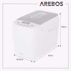 Arebos AR-HE-BBA1500 macchina per il pane Bianco - Vista aggiuntiva 6