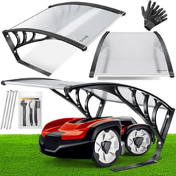 Tettoia per tetti di garage per tosaerba robot tettoia per tosaerba robot Automower giardino resistente alle intemperie garage per tosaerba robot