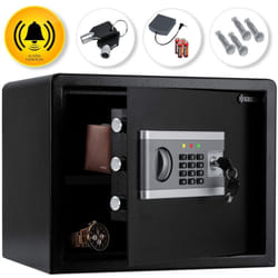 Kesser - Cassaforte elettrica Incl. box batteria Cassaforte elettronica 3x chiusura a doppio catenaccio Cassaforte a pavimento a parete Cassaforte