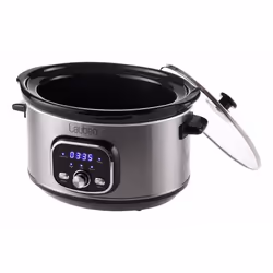 Lauben LBNSC3500SB pentola a cottura lenta 3,5 L 200 W Nero, Acciaio inox