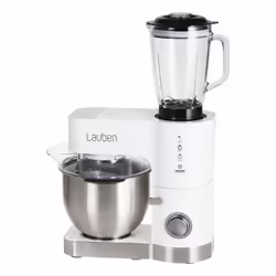 Lauben LBNKM1200WT robot da cucina 1200 W 5,5 L Acciaio inox, Bianco