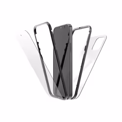 Hama 360° Glass custodia per cellulare 15,5 cm (6.1") Cover Nero, Trasparente - Vista aggiuntiva 4