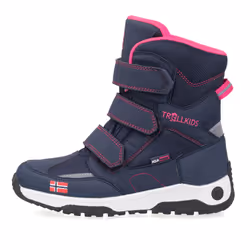 Trollkids 159-114-026 stivale Blu marino, Rosa