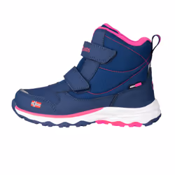 Trollkids 264-114-032, Stivali, Bambino, Blu marino, Rosa, Inverno, Poliuretano (PU)