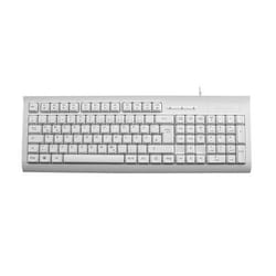 MediaRange MROS116 tastiera Ufficio USB QWERTZ Tedesco Bianco