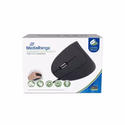 MediaRange MROS231 mouse Ufficio Mancino USB tipo A Ottico 2400 DPI - Vista aggiuntiva 4