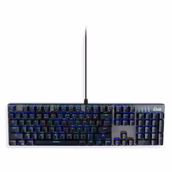 MediaRange MRGS101-UK tastiera Gaming USB QWERTY Inglese britannico Nero, Argento